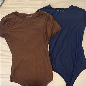 Abercrombie & Fitch Soft Matte Bodysuit Bundle (XXS)